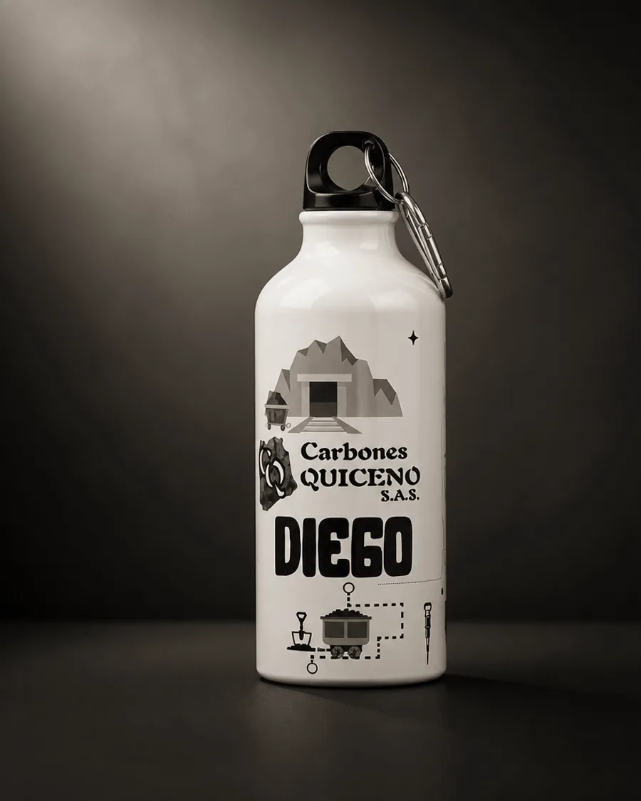 Botellas metálicas — Personalización
